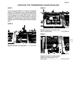 Photo 7 - Case 3200 4200 Series Service Manual Tractor 7-69124