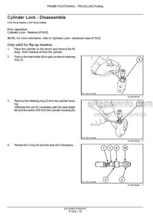 Photo 7 - Case 3230 3300 Patriot Service Manual Sprayer 84258776