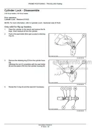 Photo 7 - Case 3230 3300 Patriot Service Manual Sprayer 84258776