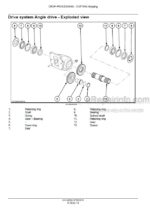 Photo 5 - Case 2105 2106 2108 2112 Service Manual Maize Header 84314520A