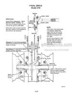 Photo 3 - Case 210 225 230 275 375 Service Manual Windrower GSS13841