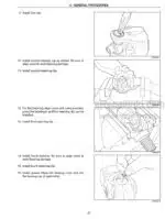 Photo 2 - Case 2142 2152 2162 CA20 Service Manual Draper Header Combine Adapter 84175530