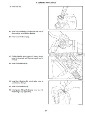 Photo 7 - Case 3240 3340 Patriot Tier 4B Final Service Manual Sprayer 47661569