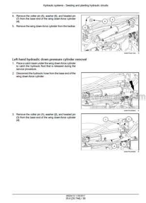 Photo 2 - Case 2150 Early Riser 24 Row 30 Service Manual Front Fold Trailing Planter 48029418