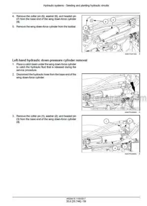 Photo 7 - Case 2150 Early Riser 24 Row 30 Service Manual Front Fold Trailing Planter 48029418