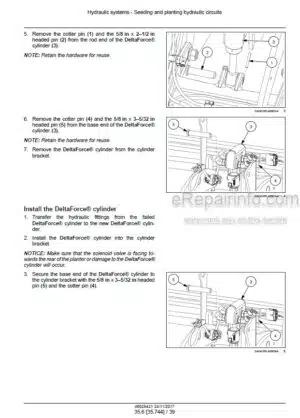 Photo 9 - Case 2160 Early Riser Service Manual Large Front Fold Planter 48029421