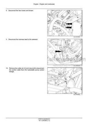 Photo 8 - Case 2230 2280 2330 3380 3430 Precision Air Service Manual Air Cart 84329233