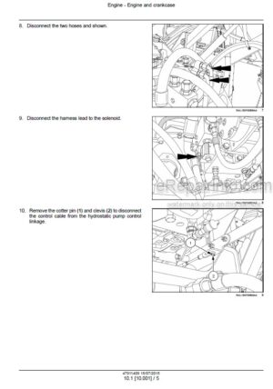 Photo 12 - Case 2250 Patriot Tier 4B Final Service Manual Sprayer 47911409