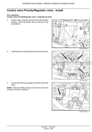 Photo 7 - Case 225 250 255 280 310 335 Magnum Repair Manual Tractor 87754567