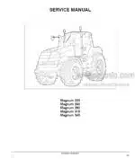 Photo 5 - Case 235 260 290 315 340 Magnum Service Manual Tractor 84533029