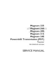 Photo 5 - Case 235 260 290 315 345 Magnum PST Service Manual Tractor