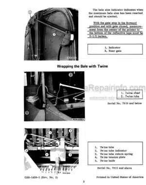 Photo 6 - Case 245 255 Service Manual Tractor 8-29260R0