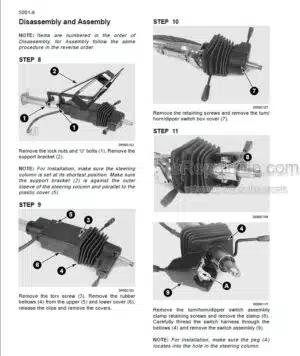 Photo 7 - Case 55A 45A Farmall Service Manual Tractor 84300849