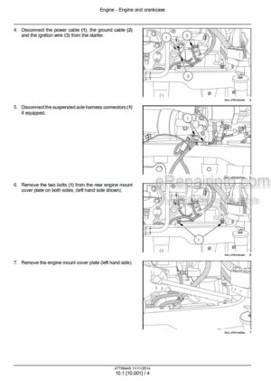 Photo 12 - Case 250 280 310 340 Magnum Rowtrac PST Service Manual Tractor 47799449