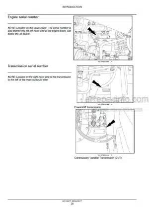 Photo 7 - Case 625 Module Express Service Manual Cotton Picker 87642590