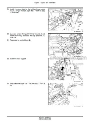 Photo 15 - Case 250 280 310 340 380 Magnum Rowtrac CVT Service Manual Tractor 48115472