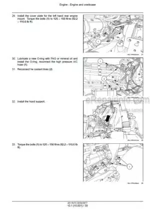 Photo 12 - Case 250 280 310 340 380 Magnum Rowtrac CVT Service Manual Tractor 48115472