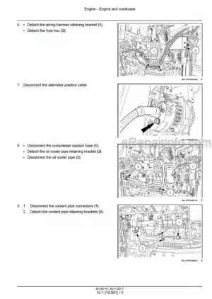 Photo 6 - Case 270CVT 300CVT Optum Tier 4B Final Service Manual Tractor 48193161