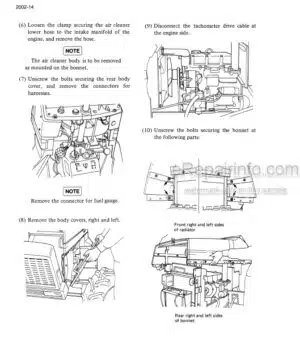 Photo 2 - Case 275 Service Manual Tractor 8-29220R0