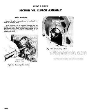 Photo 4 - Case 300 300B 400B Service Manual Tractor 9-92002R0