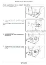 Photo 2 - Case 3020 Terra Flex Service Manual Auger Header 47627573