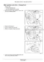 Photo 2 - Case 3050 Service Manual Grain Header 47705653