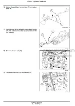 Photo 7 - Case 30A 35A Farmall Tier 4B Final Service Manual Compact Tractor 47881876