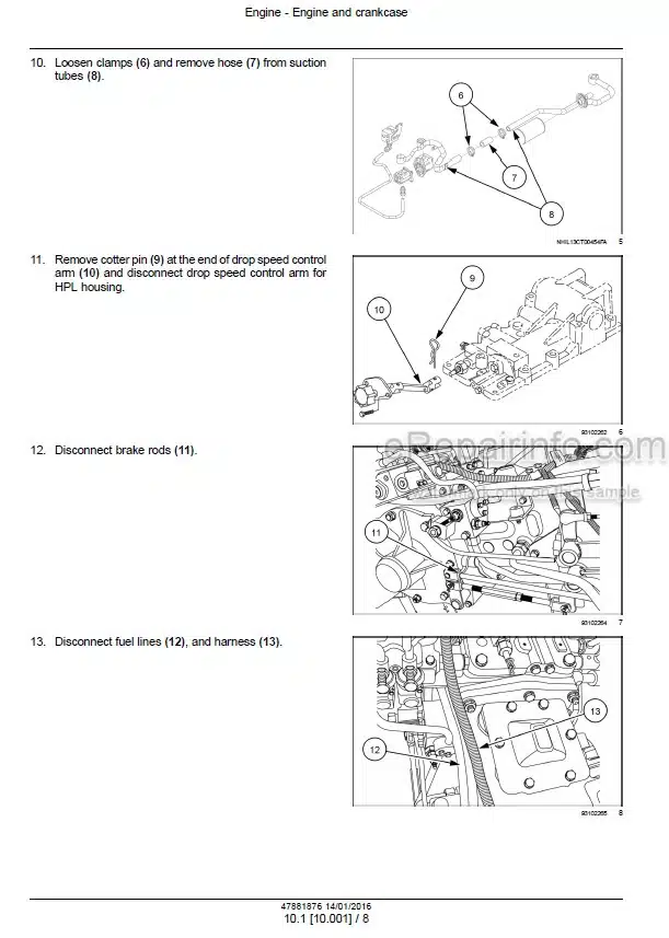 Photo 1 - Case 30A 35A Farmall Tier 4B Final Service Manual Compact Tractor 47881876