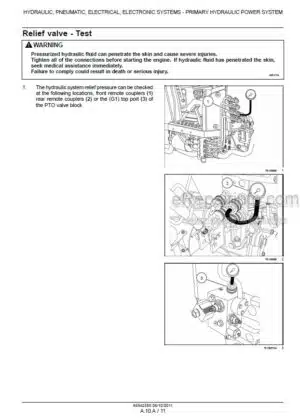 Photo 8 - Case 2470 2670 Service Manual Tractor 9-78206R0