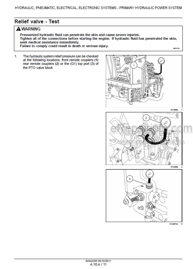 Photo 1 - Case 30B 35B Farmall Service Manual Tractor 84542385