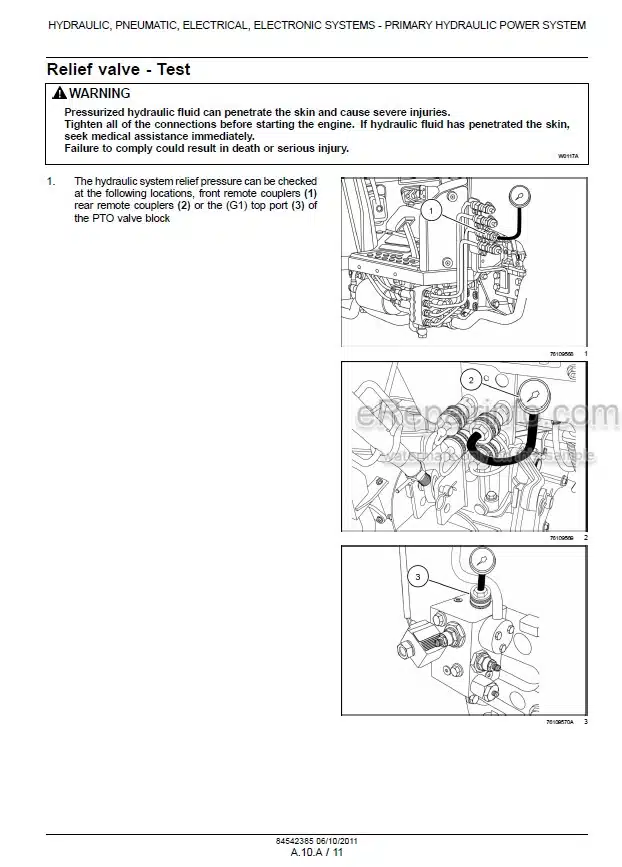 Photo 1 - Case 30B 35B Farmall Service Manual Tractor 84542385