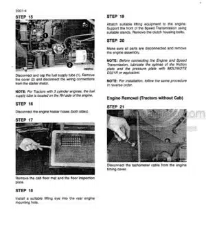 Photo 8 - Case 2100 Series Service Manual Tractor 6-61770