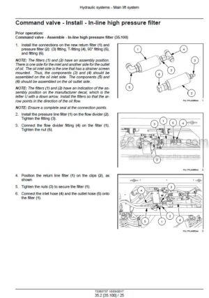 Photo 1 - Case 3211 3213 3215 3217 3219 3224 3228 3232 3236 Easy Riser Service Manual Planter 73383737
