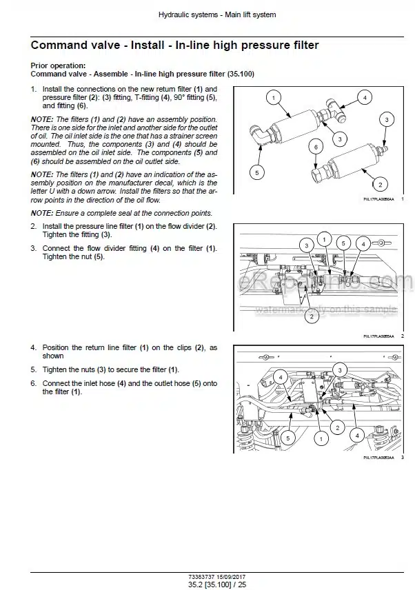 Photo 1 - Case 3211 3213 3215 3217 3219 3224 3228 3232 3236 Easy Riser Service Manual Planter 73383737