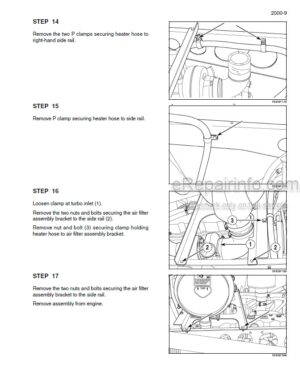 Photo 9 - Case 3230 3300 Patriot Service Manual Sprayer 84258776