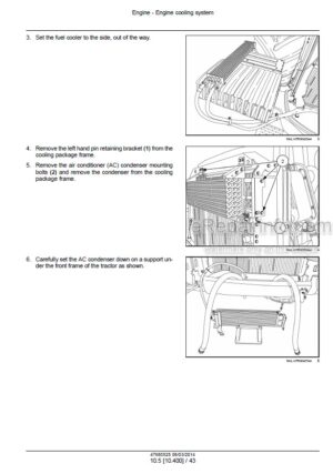 Photo 14 - Case 370 420 470 500 540 580 620 Rowtrac Steiger Quadtrac Tier 4B Final Service Manual Tractor 47680525