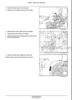 Photo 13 - Case 370 420 470 500 540 580 620 Rowtrac Steiger Quadtrac Tier 4B Final Service Manual Tractor 47924539