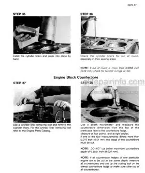 Photo 1 - Case 380B Service Manual Tractor 8-57691