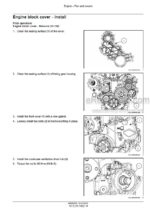 Photo 2 - Case 40B CVT 45B CVT 50B CVT Farmall Service Manual Compact Tractor 48080062