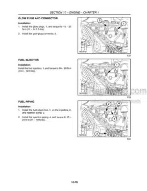 Photo 5 - Case 40CVT 45CVT 50CVT Farmall Service Manual Tractor 84234514