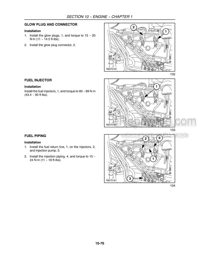 Photo 1 - Case 40CVT 45CVT 50CVT Farmall Service Manual Tractor 84234514