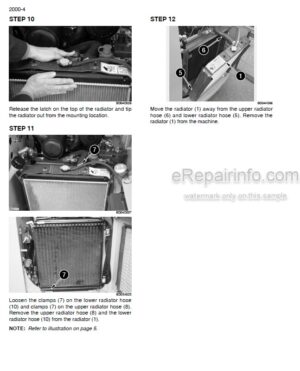 Photo 10 - Case 410 420 420CT Service Manual Skid Steer Compact Track Loader 87364090NAR0