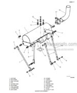 Photo 3 - Case 410 420 420CT Service Manual Skid Steer Compact Track Loader 87364090NAR0