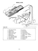 Photo 5 - Case 4120 4125  4130  4135  4136 4140 4150 4155 Service Manual Compact Loader Chassis GSS14762