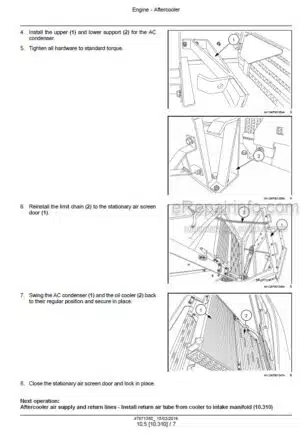 Photo 3 - Case 4130 Service Manual Combine 47871380