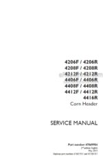 Photo 5 - Case 4206F 4208F 4212F 4406F 4408F 4412F 4206R 4208R 4212R 4406R 4408R 4412R 4416R Service Manual Corn Header 47869954
