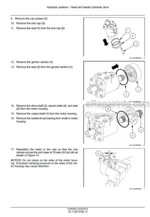 Photo 8 - Case 3580 Precision Air Service Manual Air Cart 84329342