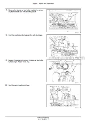 Photo 11 - Case 420 Cotton Express Service Manual Cotton Picker 47466123