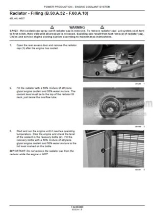 Photo 13 - Case 435 445 445CT Repair Manual Skid Steer And Compact Track Loader 6 75491