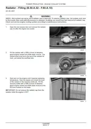 Photo 4 - Case 435 445 445CT Repair Manual Skid Steer And Compact Track Loader 6 75491